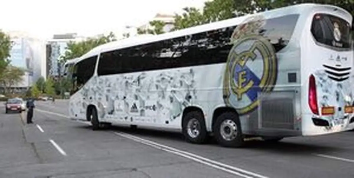 دزدی از اتوبوس رئال در عربستان!/فیلم