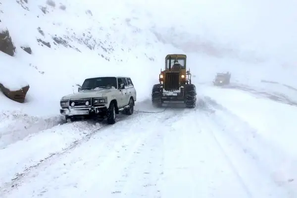 بارش شدید برف فردا شنبه در این مناطق/ سرما و کولاک در جاده ها