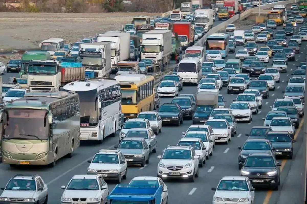 ترافیک سنگین در محورهای پرتردد شمالی