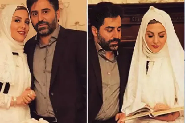  ژیلا صادقی در کنار محسن رجبی شوهر خیانتکارش/ عکس