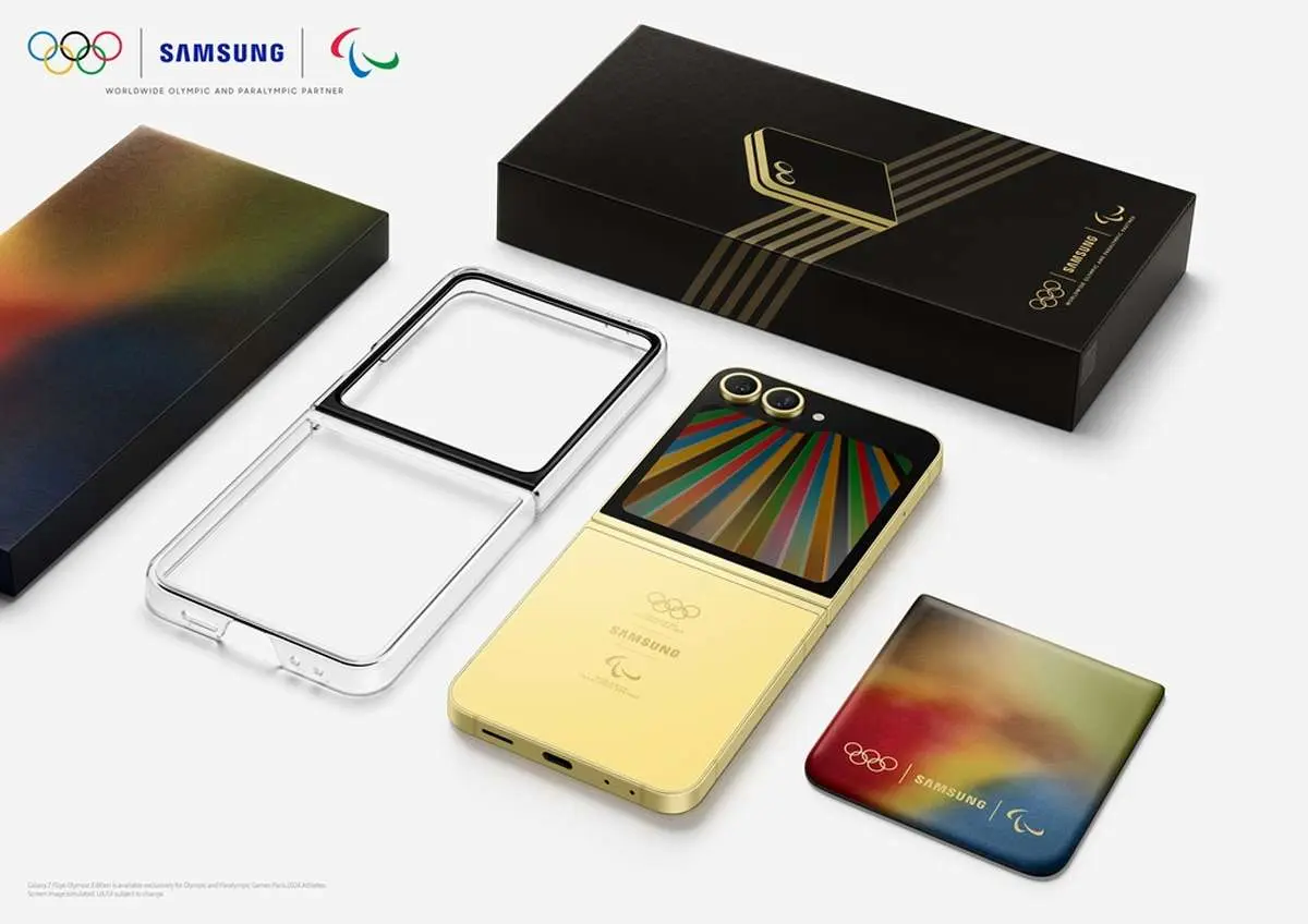 سامسونگ از نسخه ویژه Galaxy Z Flip6 برای المپیک 2024 پاریس رونمایی کرد