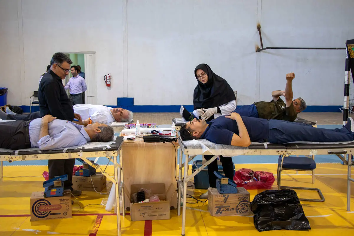 فجری ها ۲۳۷ محصول خونی اهدا کردند