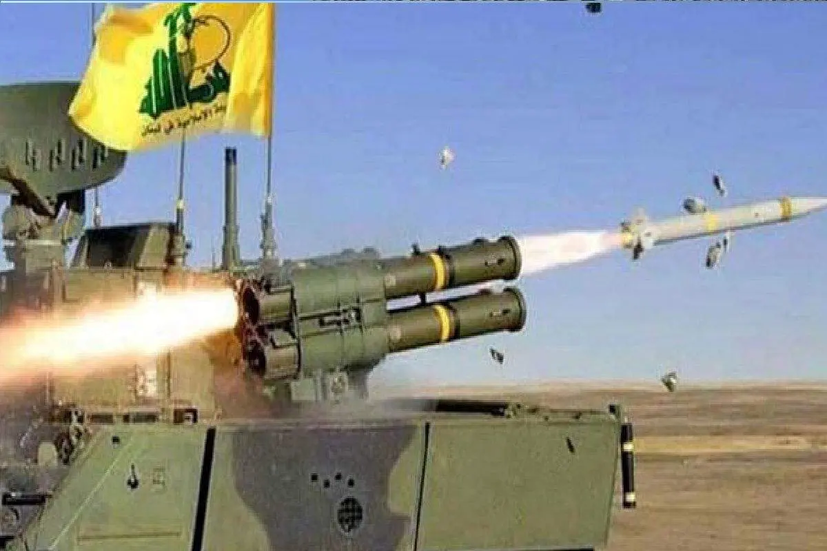 حزبالله تجمع نظامیان اسرائیل را بمباران کرد