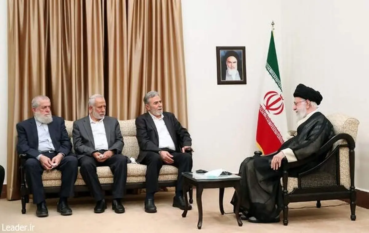 دیدار دبیرکل جنبش جهاد اسلامی فلسطین با رهبر انقلاب