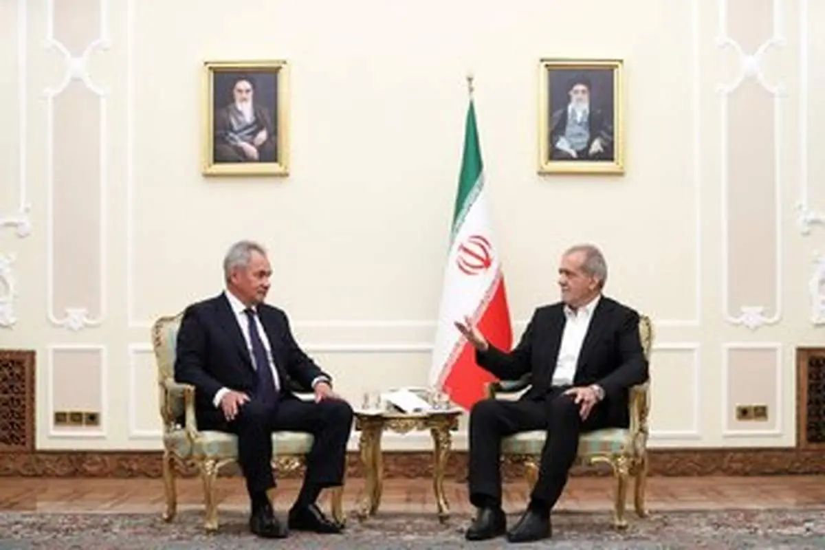 دیدار پزشکیان با دبیر شورای عالی امنیت ملی روسیه/ عکس