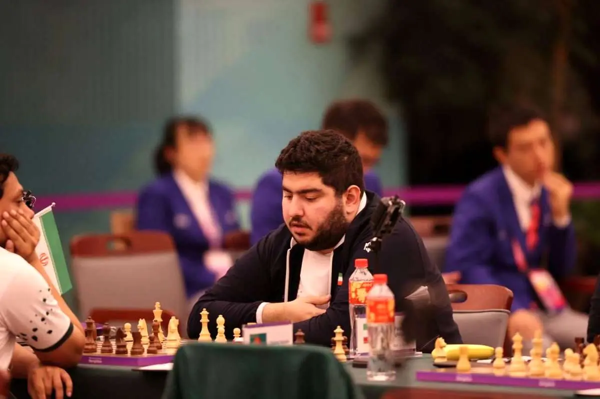 پیروزی شطرنج ایران در اولین گام رقابت‌های تیمی