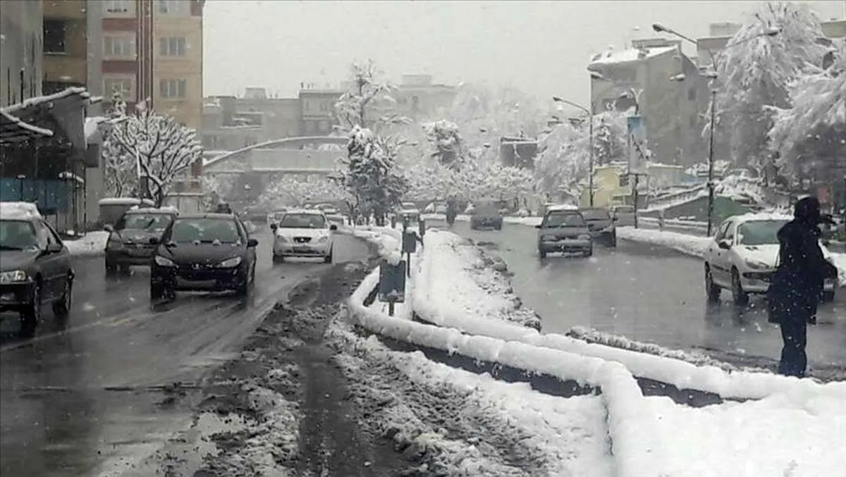 کدام مناطق استان تهران برف بارید؟