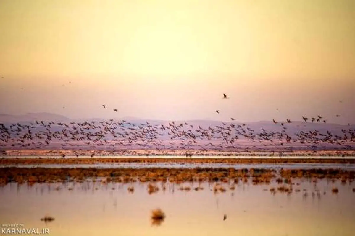 یک دریاچه دیگر در ایران خشک شد
