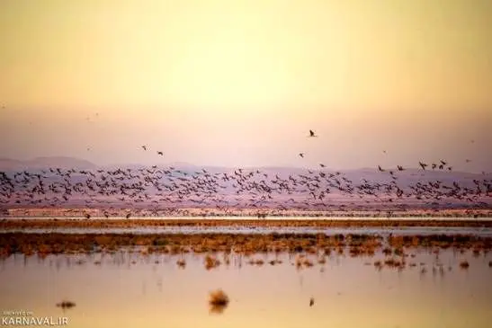 یک دریاچه دیگر در ایران خشک شد