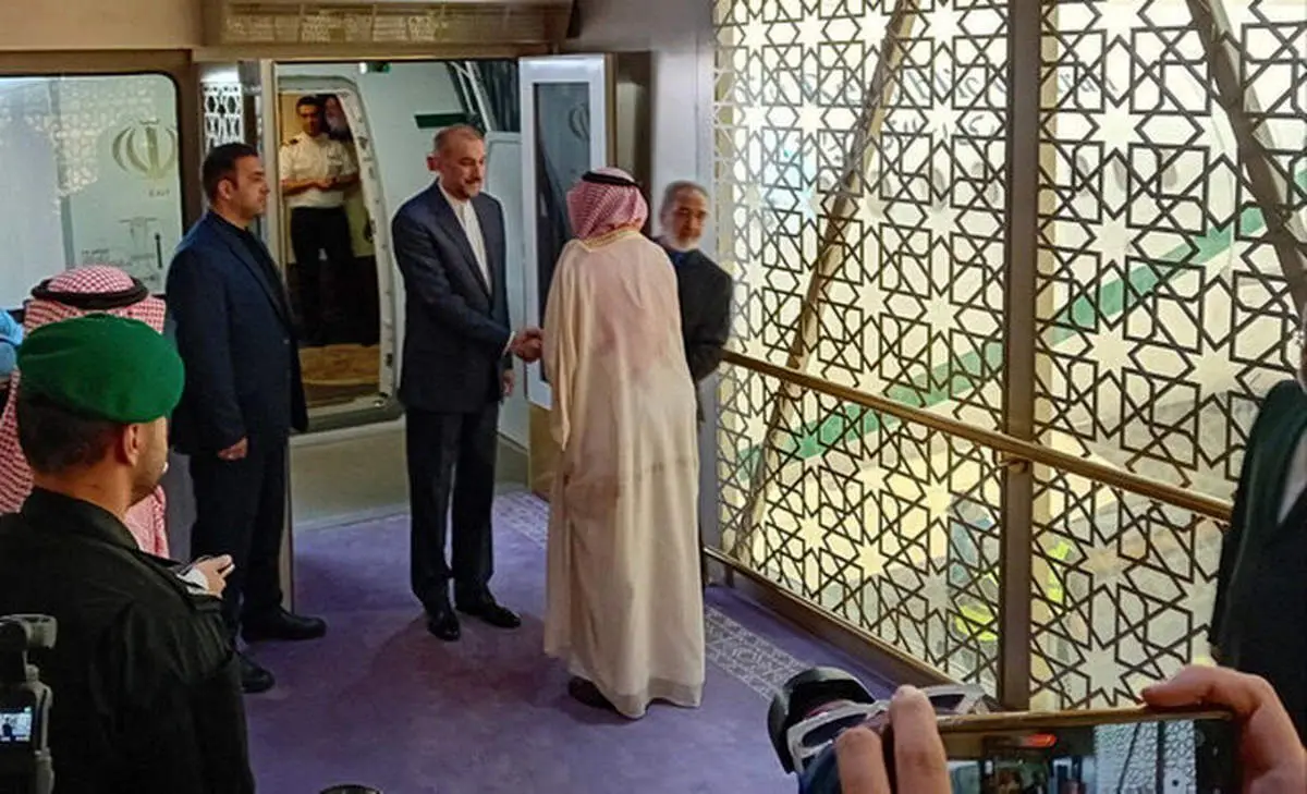 وزیر امور خارجه کشور وارد ریاض شد