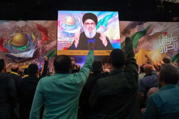 حسن نصرالله: ایران حتما به اسرائیل پاسخ می‌دهد