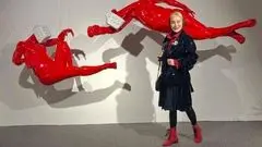  خوشگذرانی تازه عروس و داماد سینمای ایران/ تصاویر

