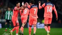 کامبک دیوانه‌وار بارسلونا/ تثبیت صدرنشینی کاتالان‌ها