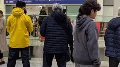 اولین فیلم واضح از پژمان جمشیدی در فرودگاه کانادا