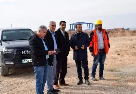 بازدید نماینده‌های محیط‌زیست استان فارس از پروژه آهن اسفنجی فولاد اقلید پارس