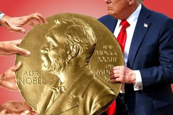 اولین واکنش کاخ سفید به ناکامی ترامپ در دریافت به جایزه صلح نوبل