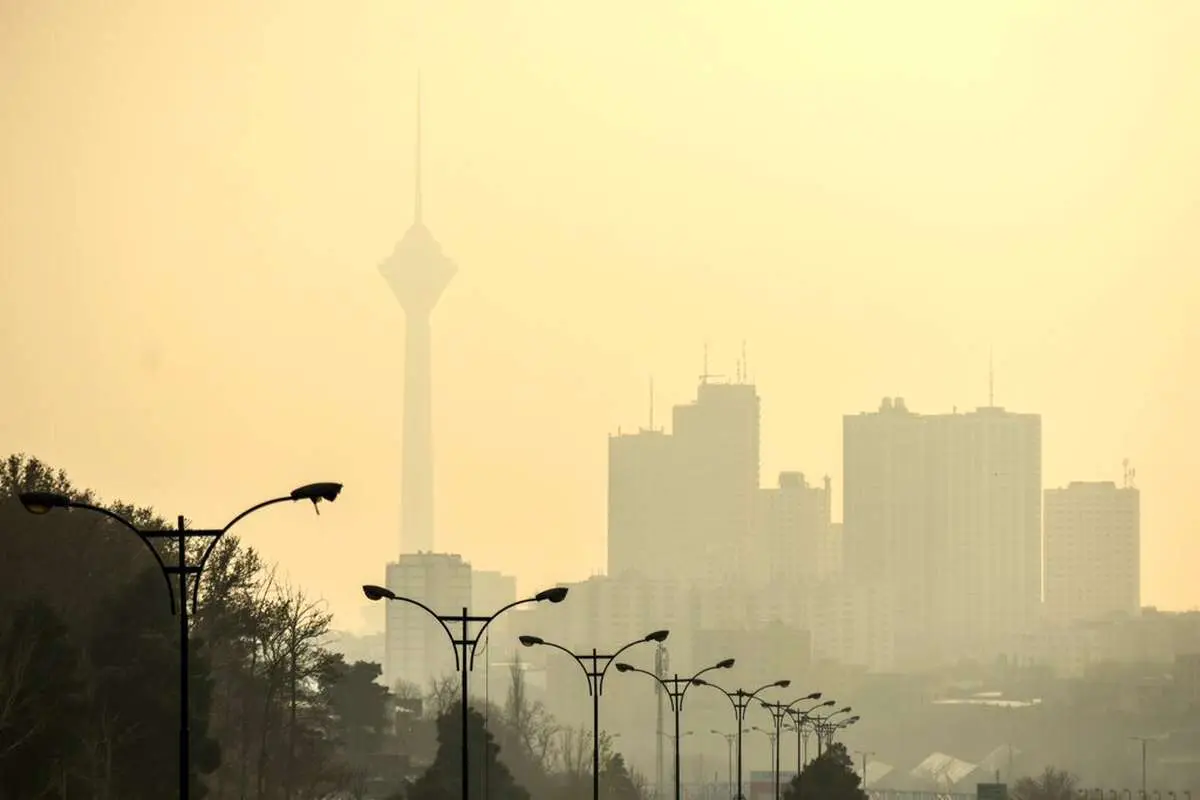 هم اکنون هوای تهران آلوده است!
