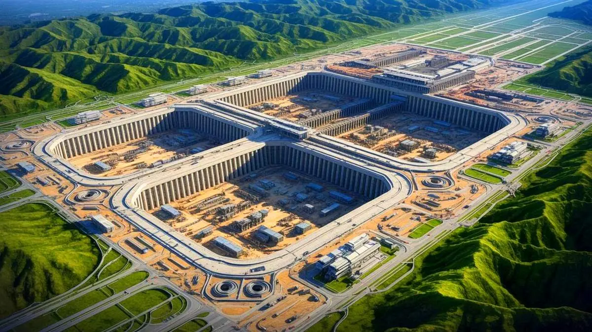 کشف ۴۰۰ هکتار پایگاه نظامی در زیر زمین /عکس