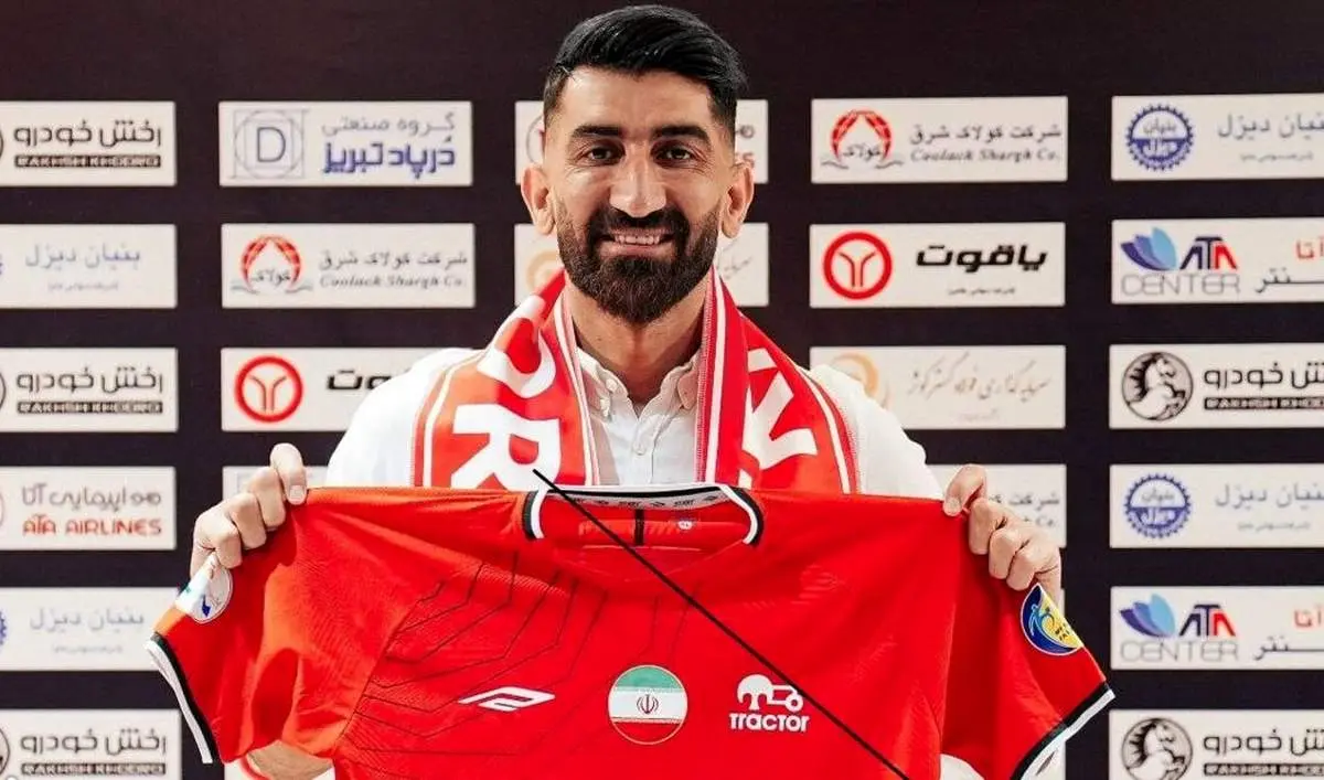 بیرانوند رسما به تراکتور پیوست