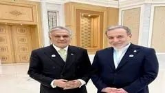 دیدار و گفتگوی وزرای خارجه ایران و پاکستان