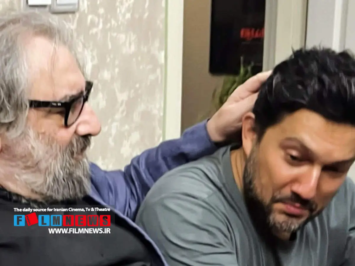 آشتی‌کنان حامد بهداد با مسعود کیمیایی/عکس