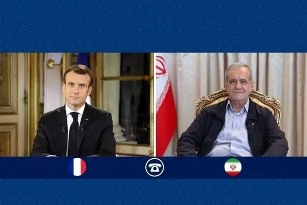 چراغ سبز پزشکیان به مکرون برای شروع مذاکرات 