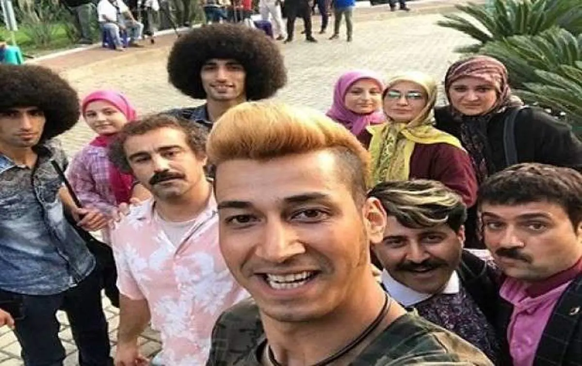 بهتاش سریال پایتخت با استایل جذاب در آمریکا/ عکس