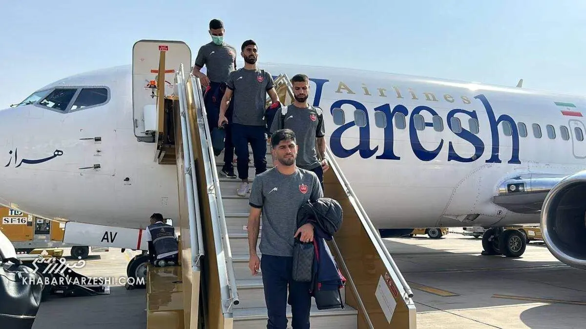 پرسپولیسی ها تا پایشان به عربستان رسید حاشیه درست شد/ تصاویر