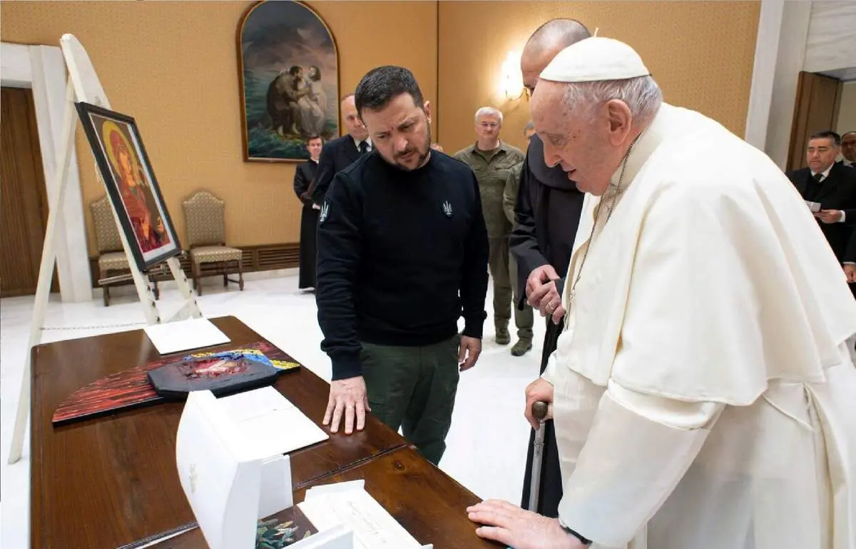 اوکراین سفیر واتیکان را احضار کرد