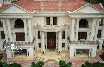 ویلای سوپر لاکچری ۸ هزار متری (4 هزار میلیارد تومان) متهم چای دبش/ فیلم
