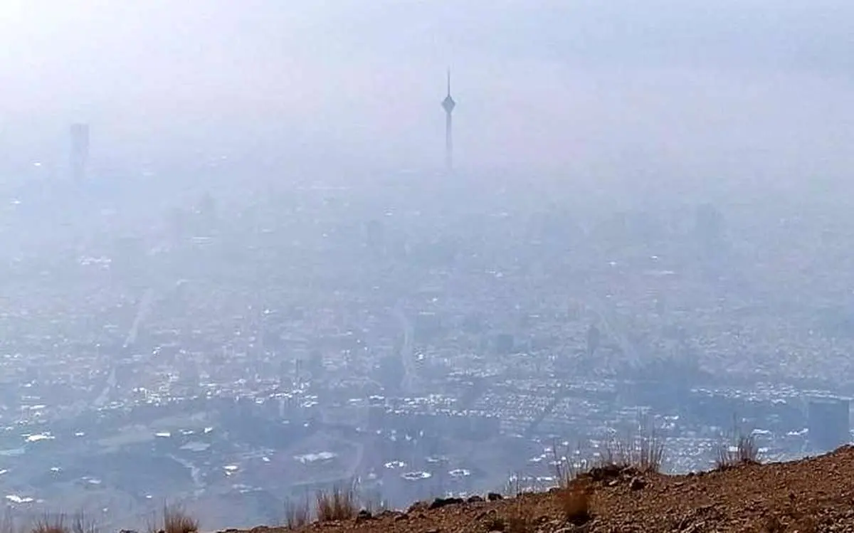 وضعیت هوای تهران قرمز شد!
