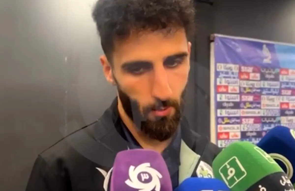 ​قریشی: سرحال بودیم و چهار گل به تراکتور زدیم