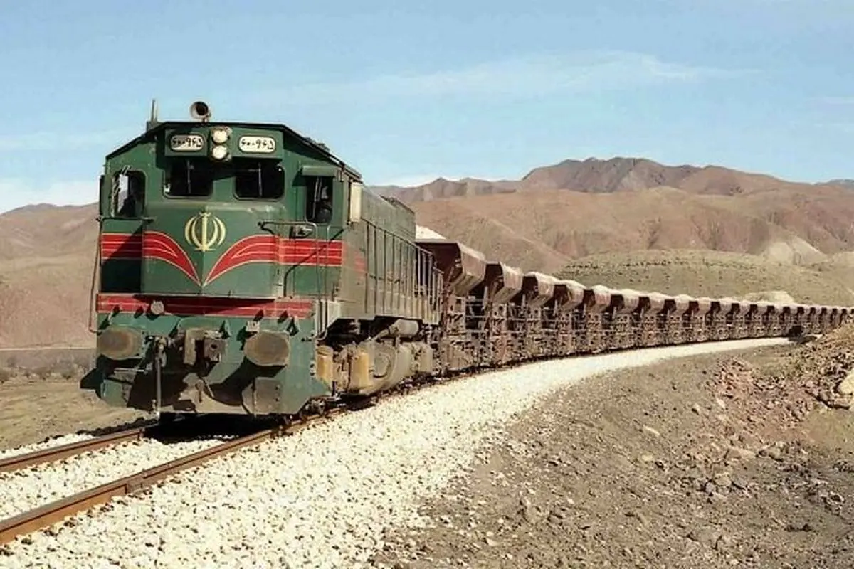 خروج قطار از ریل در بندر گز