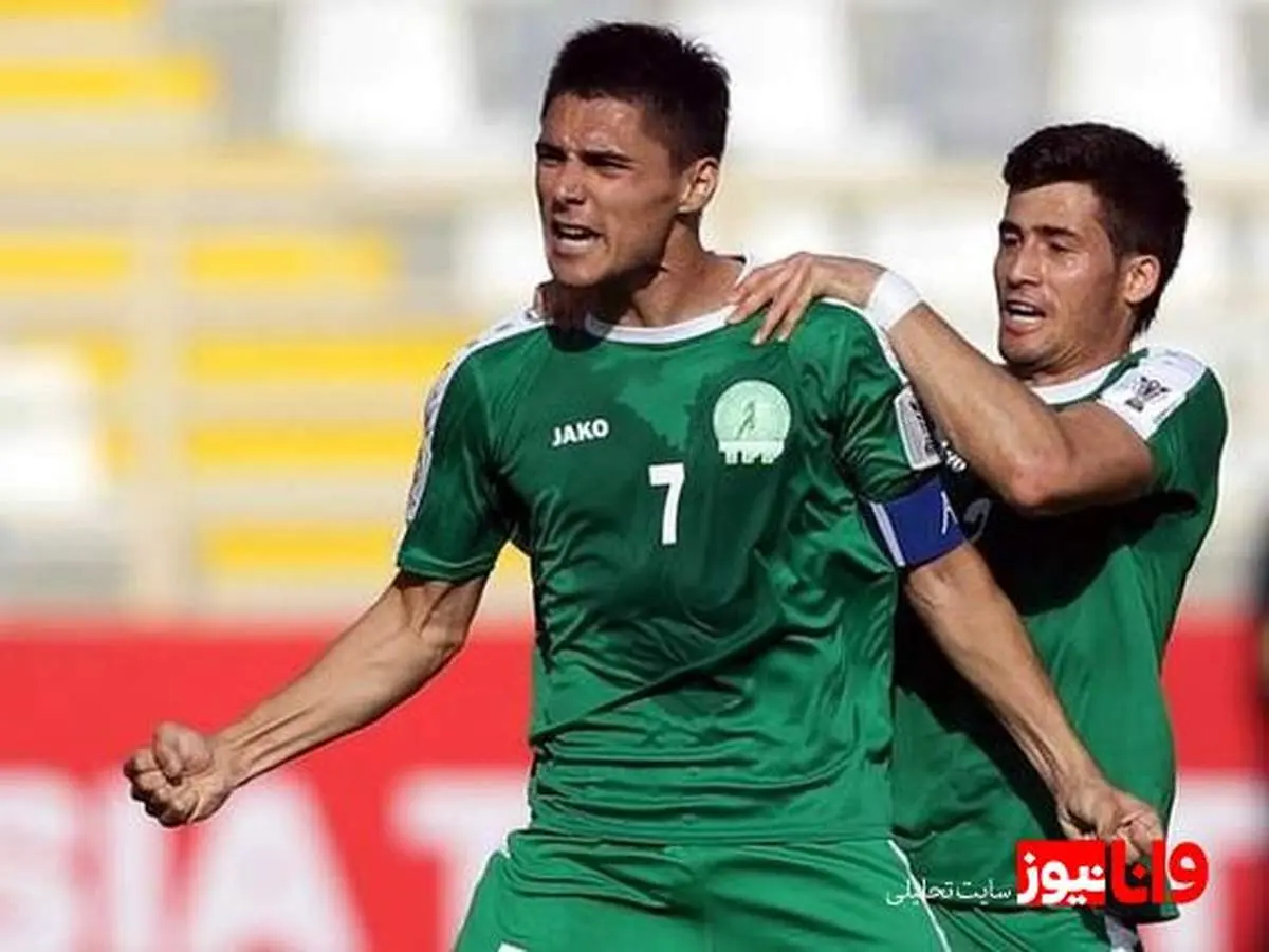 کری آمانوف برای تیم ملی ایران 