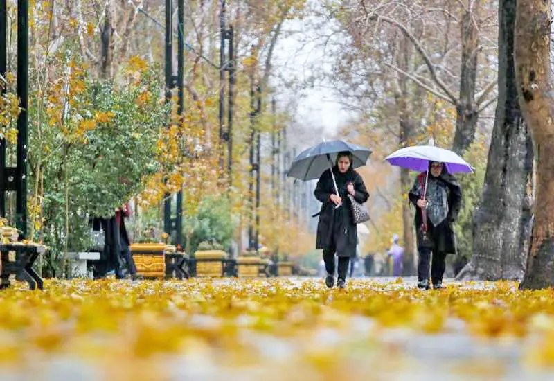 بارشهای پاییز کمتر از نصف شد