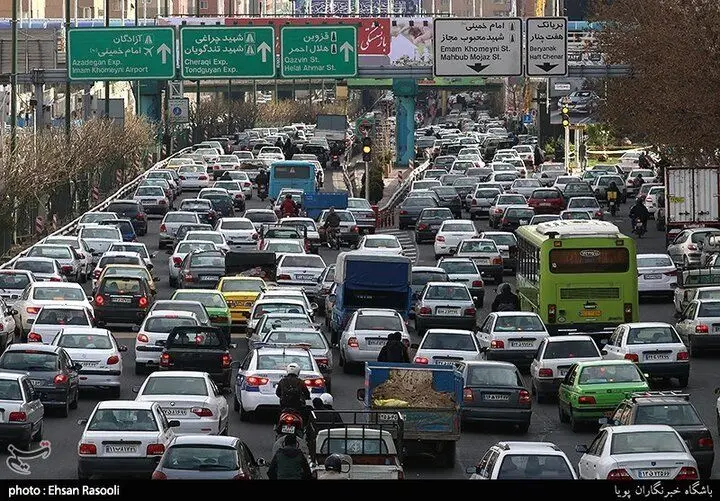  وضعیت آخر هفته ترافیک معابر تهران را اینجا بخوانید