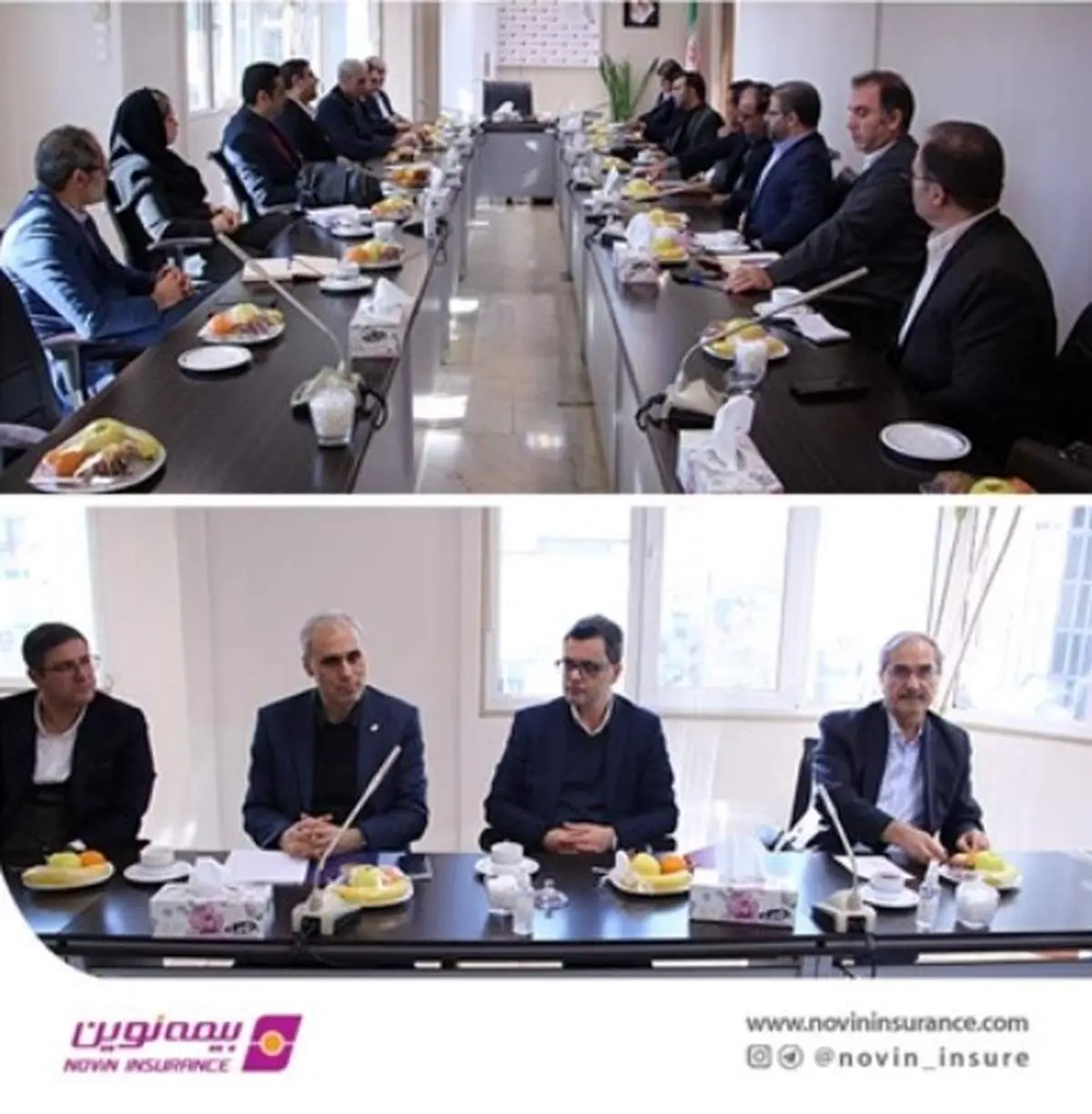 نشست هم اندیشی انجمن‌های صنفی نمایندگان با مدیران و معاونین بیمه نوین