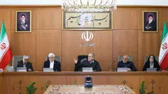 چهره خندان عارف در کنار پزشکیان درپی شایعه استعفایش/عکس