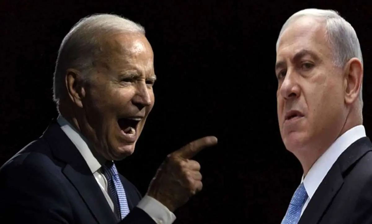 ضربات چاقوی نتانیاهو بر گردن بایدن
