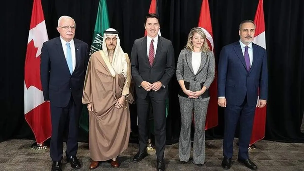گفتگوی سران اجلاس ریاض با ترودو درباره توقف جنگ غزه