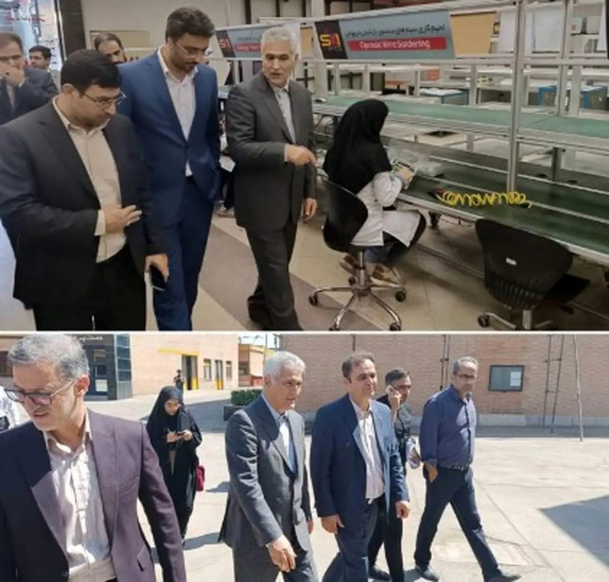 حضور مدیر عامل پست بانک ایران در هیات همراه وزیر ارتباطات و فناوری اطلاعات برای افتتاح طرح و پروژه های استان قزوین